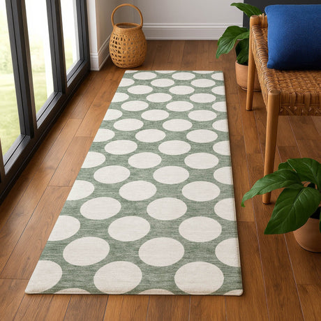 Dalyn The Reserve TR13 Sage Rug shown in a room