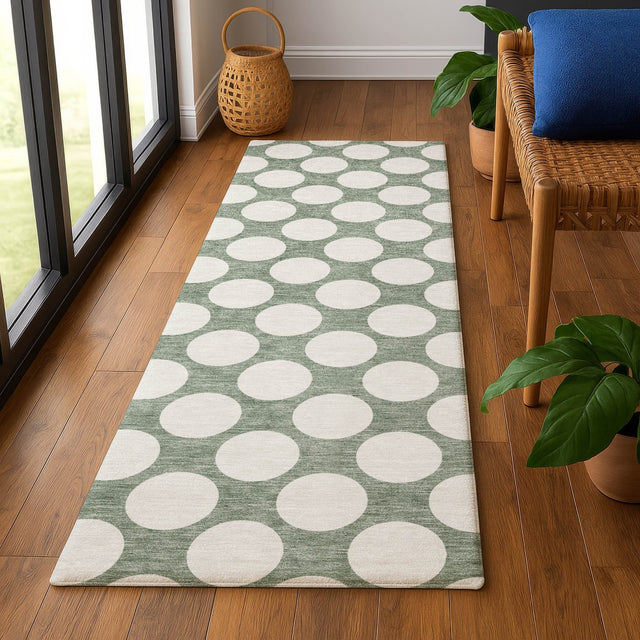Dalyn The Reserve TR13 Sage Rug shown in a room