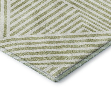 Dalyn The Reserve TR14 Aloe Rug corner detail