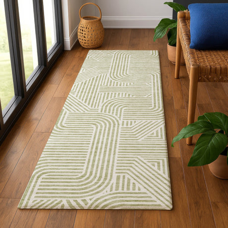 Dalyn The Reserve TR14 Aloe Rug shown in a room