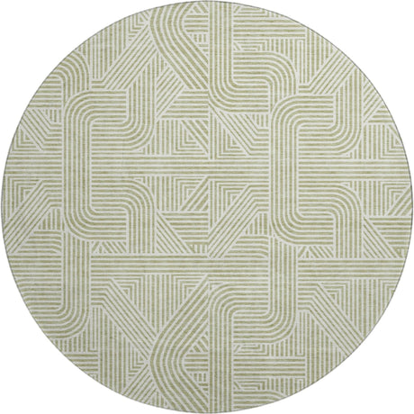 Dalyn The Reserve TR14 Aloe Rug round rug