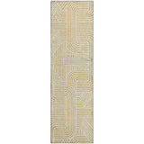 Dalyn The Reserve TR14 Gold Rug runner rug