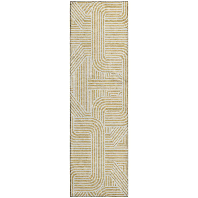 Dalyn The Reserve TR14 Gold Rug runner rug