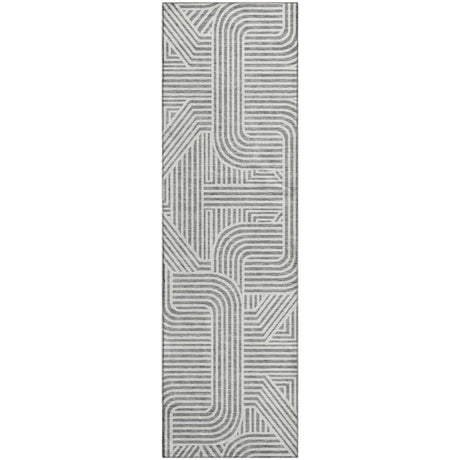 Dalyn The Reserve TR14 Gray Rug runner rug