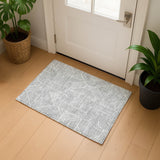 Dalyn The Reserve TR14 Gray Rug shown in a room