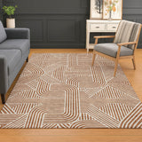 Dalyn The Reserve TR14 Paprika Rug shown in a room