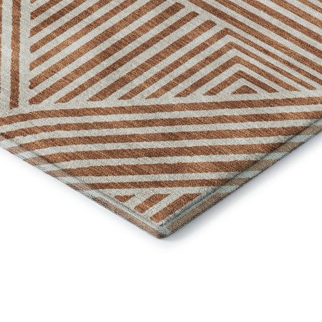 Dalyn The Reserve TR14 Paprika Rug corner detail