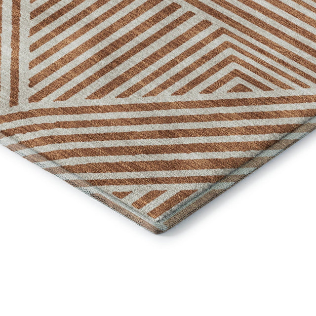 Dalyn The Reserve TR14 Paprika Rug corner detail