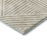 Dalyn The Reserve TR14 Putty Rug corner detail
