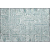 Dalyn The Reserve TR14 Teal Rug rectangular rug
