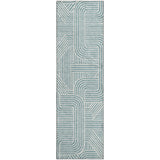 Dalyn The Reserve TR14 Teal Rug runner rug