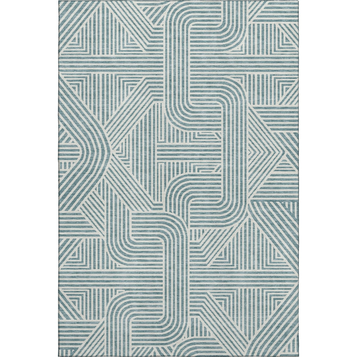 Dalyn The Reserve TR14 Teal Rug main image