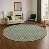 Dalyn The Reserve TR15 Basil Rug shown in a room