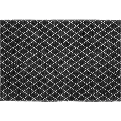 Dalyn The Reserve TR15 Black Rug rectangular rug