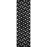 Dalyn The Reserve TR15 Black Rug runner rug