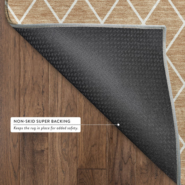 Dalyn The Reserve TR15 Copper Rug backing detail