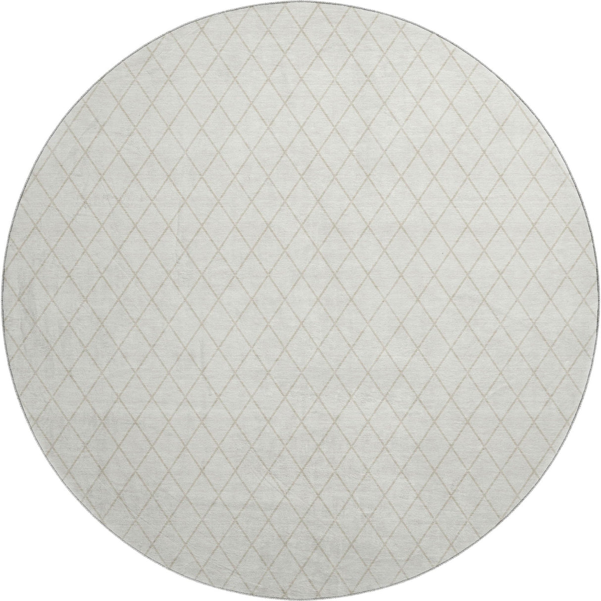 Dalyn The Reserve TR15 Ivory Rug round rug