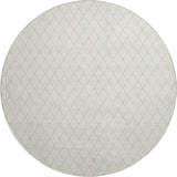 Dalyn The Reserve TR15 Ivory Rug round rug