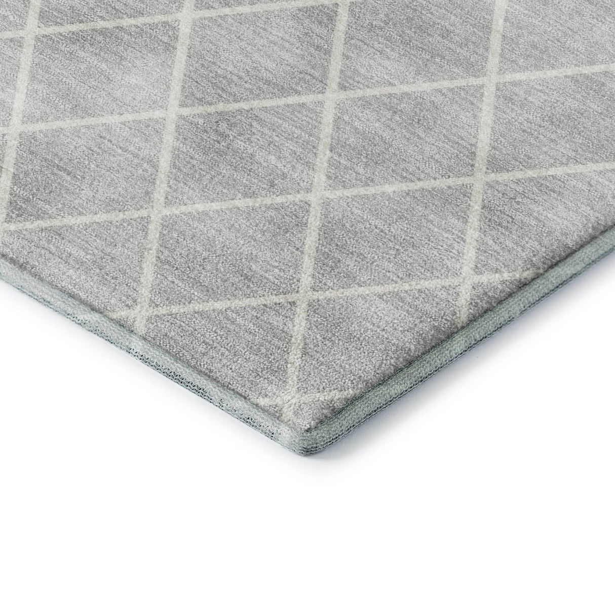 Dalyn The Reserve TR15 Silver Rug corner detail