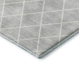 Dalyn The Reserve TR15 Silver Rug corner detail