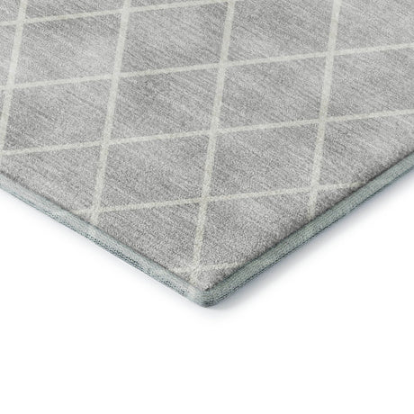 Dalyn The Reserve TR15 Silver Rug corner detail