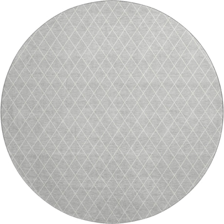 Dalyn The Reserve TR15 Silver Rug round rug
