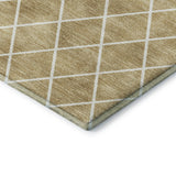 Dalyn The Reserve TR15 Walnut Rug corner detail