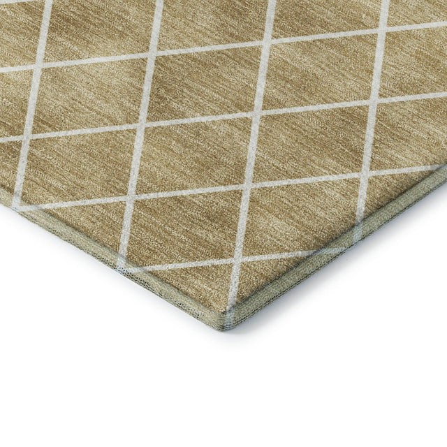 Dalyn The Reserve TR15 Walnut Rug corner detail