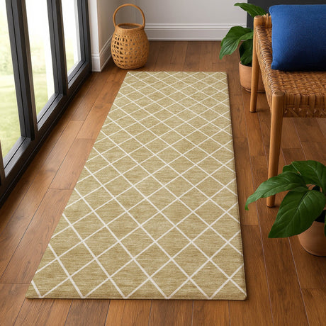 Dalyn The Reserve TR15 Walnut Rug shown in a room