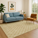 Dalyn The Reserve TR15 Walnut Rug shown in a room