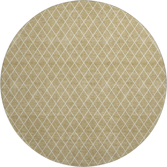 Dalyn The Reserve TR15 Walnut Rug round rug