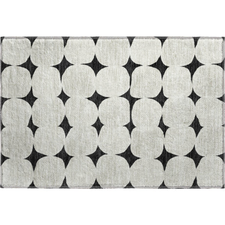 Dalyn The Reserve TR16 Black Rug rectangular rug