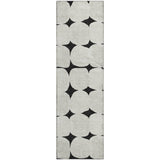 Dalyn The Reserve TR16 Black Rug runner rug