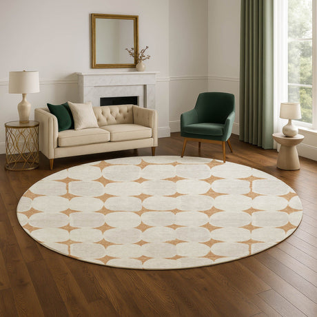 Dalyn The Reserve TR16 Copper Rug shown in a room
