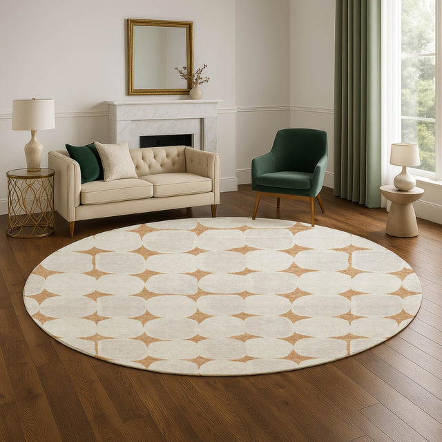 Dalyn The Reserve TR16 Copper Rug shown in a room
