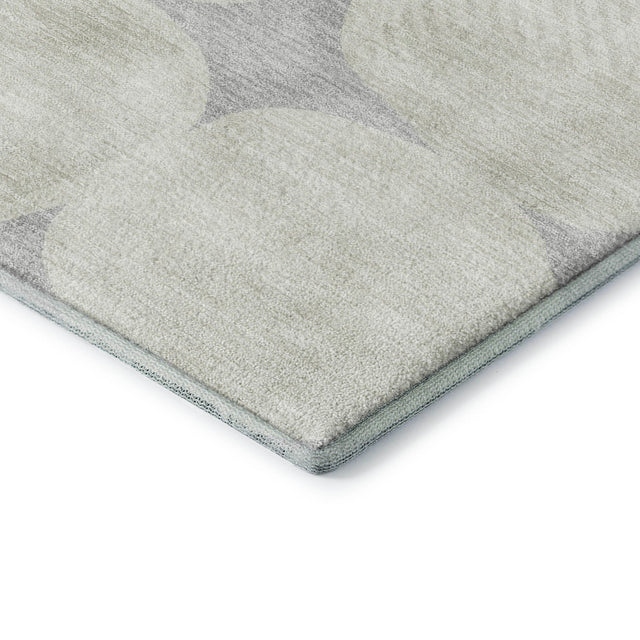 Dalyn The Reserve TR16 Gray Rug corner detail
