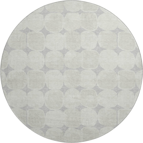 Dalyn The Reserve TR16 Gray Rug round rug