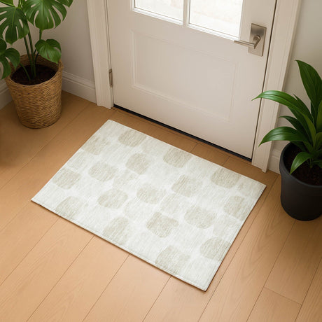 Dalyn The Reserve TR16 Ivory Rug shown in a room