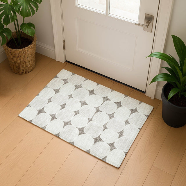 Dalyn The Reserve TR16 Taupe Rug shown in a room