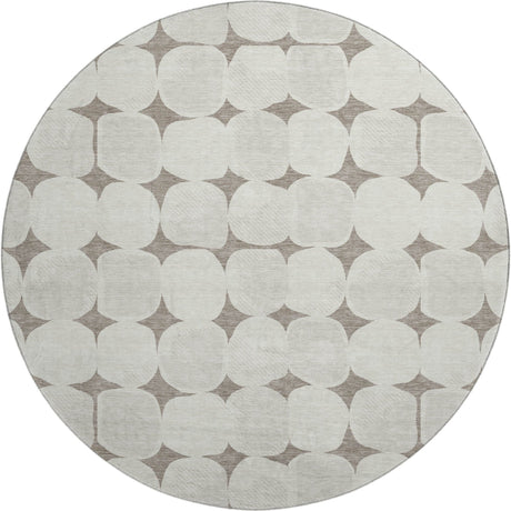 Dalyn The Reserve TR16 Taupe Rug round rug