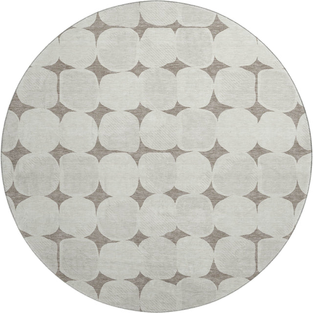 Dalyn The Reserve TR16 Taupe Rug round rug