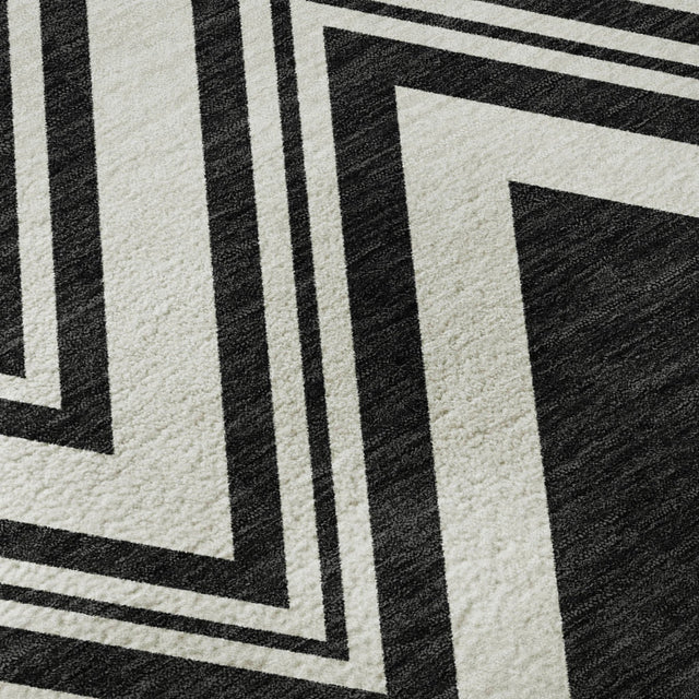 Dalyn The Reserve TR17 Black Rug color swatch