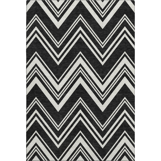 Dalyn The Reserve TR17 Black Rug main image