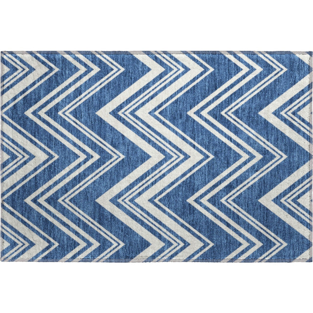 Dalyn The Reserve TR17 Blue Rug rectangular rug