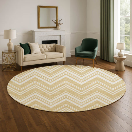 Dalyn The Reserve TR17 Honey Rug shown in a room