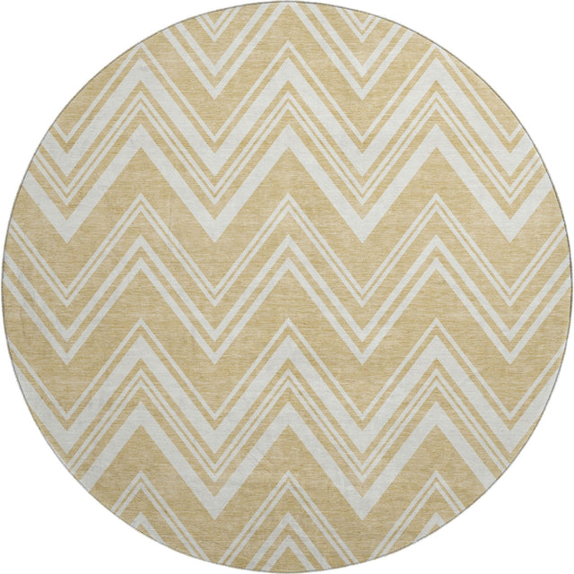 Dalyn The Reserve TR17 Honey Rug round rug