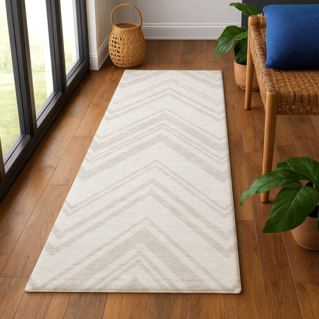 Dalyn The Reserve TR17 Ivory Rug shown in a room