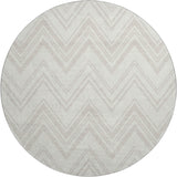 Dalyn The Reserve TR17 Ivory Rug round rug