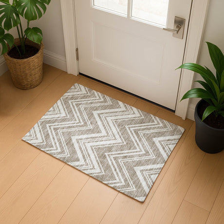 Dalyn The Reserve TR17 Khaki Rug shown in a room