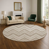 Dalyn The Reserve TR17 Khaki Rug shown in a room